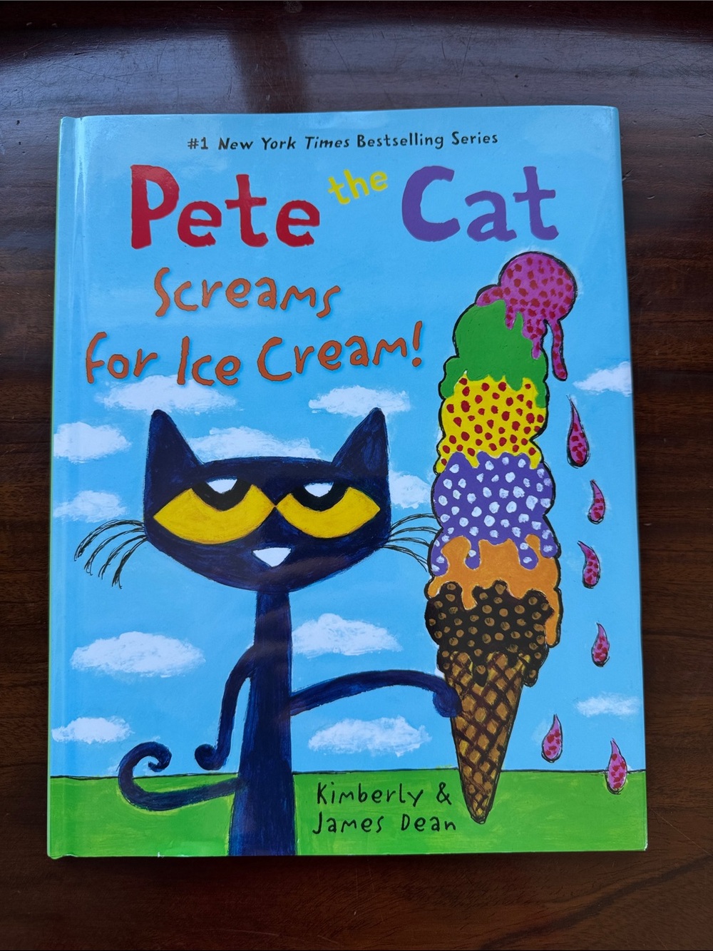 Pete the Cat Screams for Ice Cream! - Kids Hardcover Book